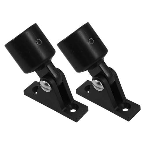 BEBEMOKO 2 Stück Teiliges Bimini Top Hardware Rohr Hochfeste Bimini Jaw Slide Endkappen und Eye End Caps Wetterbeständige Bootsmarkisen Ersatzteile für Stabile Langlebige und Vielseitige von BEBEMOKO