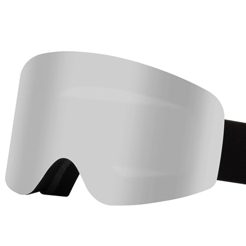 BEBIKR Skibrille, UV-Schutz, Snowboardbrille, Anti-Beschlag, doppellagig, Skibrille, Outdoor-Sport, Schneebrille, Snowboardbrille, doppellagig, UV-Schutz, Sportbrille von BEBIKR