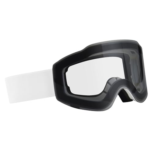 BEBIKR Skibrille, beschlagfrei, mit UV-Schutz, Doppelscheibe, Snowboardbrille für Herren und Damen, polarisierte Skibrille von BEBIKR