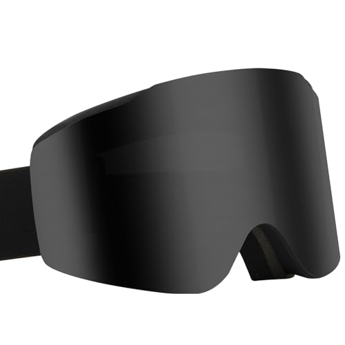 BEBIKR Snowboardbrille, UV-Schutz, doppellagig, beschlagfrei, für Unisex, Herren, Snowboardbrille, doppellagig, UV-Schutz, Sportbrille von BEBIKR