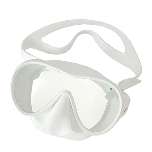 Tauchmaske Silikon Anti Fog Schnorchelbrille Unterwasser Tauchbrille Maske Schwimmausrüstung 5-Farben Schwimmmaske Brille Für Erwachsene Mit Nasenschutz Anti Fog Für Rundenschwimmen von BEBIKR