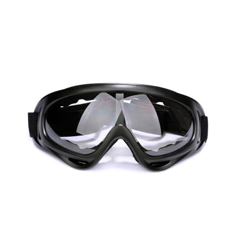 BECILES Ski Snowboard Brille, UV-Schutz Goggle, Motocross Brille Helmkompatible, Anti-Fog Skibrille, Sportbrille für Skifahren Motorrad Fahrrad Skaten, Unisex von BECILES