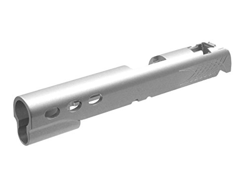 BEGADI Airsoft AIPSC Aluminium Open Slide für Marui HiCapa 5.1 Softair GBBs - Silber von BEGADI