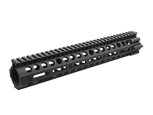 BEGADI Airsoft HW4 Deluxe CNC Handguard, CNC gefräst, schwarz - 16' Version von BEGADI