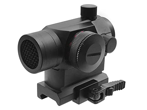 BEGADI Airsoft M1 Red Dot Sight aus Aluminium inklusive QD (Quick Detach High Mount) & Killflash von BEGADI