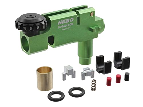 BEGADI PRO NEBO CNC AK Rotary HopUp Unit 'CY Sport, Cyma, Arcturus, LCT & Lonex -grün- von BEGADI