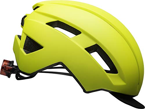 BELL Daily MIPS LED-Fahrradhelm für Erwachsene, matt, hochsichtbar, universal, für Damen (50-57 cm) von BELL