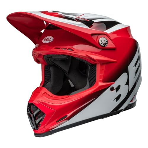 BELL Motocross Helm MOTO-9S FLEX rot 7157226 Größe L von BELL