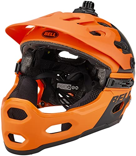 BELL Unisex-Adult Größe: L (58-62cm) Sport Helmet, Orange, M von BELL