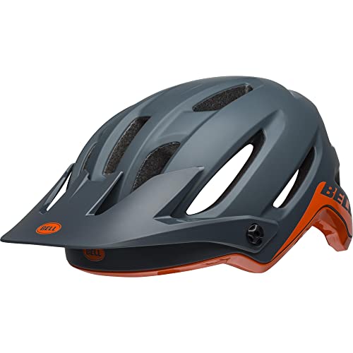 Bell Bike Unisex – Erwachsene 4FORTY Fahrradhelme, Virago Mat/Gls Slate/Orange, M von BELL