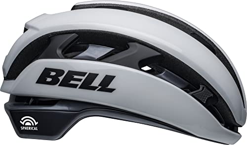 Bell Bike Unisex – Erwachsene XR Spherical Helme, Matte/Gloss White/Black, L von BELL