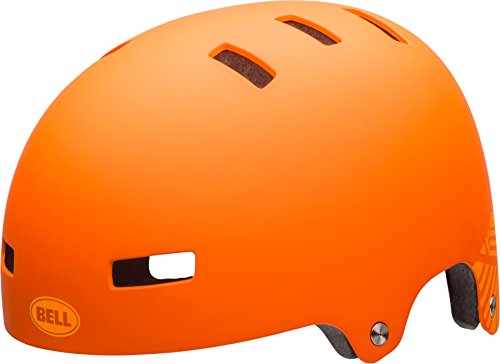 Bell Erwachsene Local Fahrradhelm, Matte Orange/Tang Seeker, M von BELL