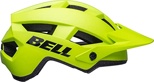 Bell Bike Unisex – Erwachsene Spark 2 Fahrradhelme, Matte Hi-Viz Yellow, UM/L von BELL
