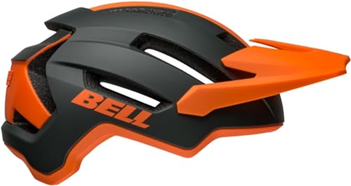 Bell Unisex – Erwachsene 4Forty Air MIPS Fahrradhelm, Matte Dark Green/orange, S von BELL