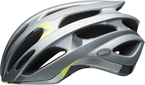 Bell Unisex – Erwachsene Formula Fahrradhelm, mat Silver/Deco, S von BELL