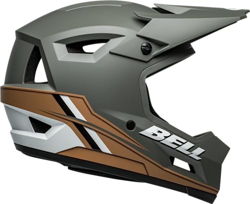 Bell Unisex – Erwachsene Sanction 2 DLX MIPS Fahrradhelm, Alpine Matte Dark Gray/tan, L von BELL