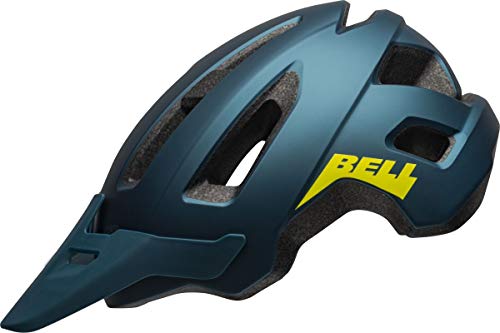 Bell Unisex Jugend Nomad Jr Fahrradhelme, Matte Blue/Hi-Viz 21, Einheitsgröße von BELL