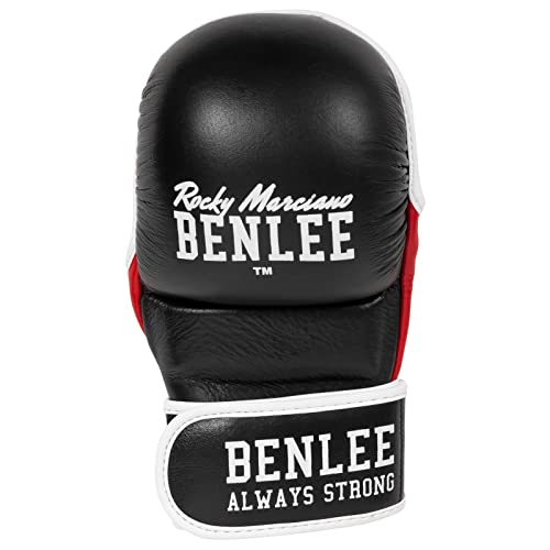 Benlee MMA-Trainingshandschuhe aus Leder Striker Black L/XL von BENLEE Rocky Marciano