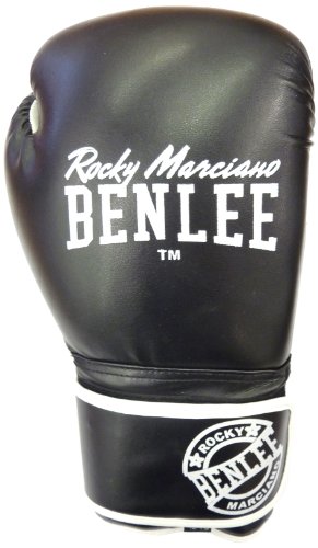 BENLEE Rocky Marciano Boxhandschuhe Pu Boxing Glove Quincy, Schwarz, 14 von BENLEE Rocky Marciano