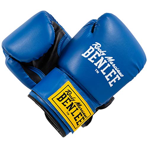 BENLEE Boxhandschuhe aus Artificial Leather Rodney Blue/Black 08 oz von BENLEE