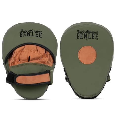 BENLEE Rocky Marciano Handpratzen Moore Army Green - Boxen Muay Thai Kickboxen Pratzen Pads Leder BENLEE Rocky Marciano Handpratzen Moore Army Green - Boxen Muay Thai Kickboxen Pratzen Pads Leder von BENLEE Rocky Marciano