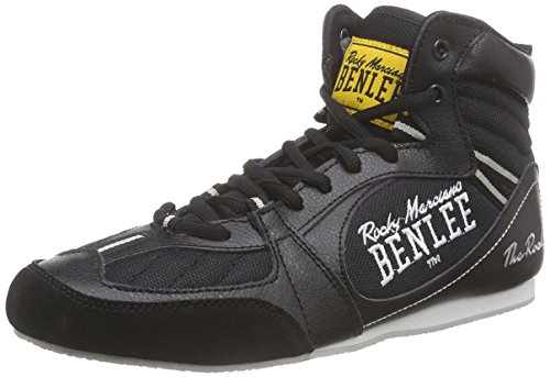 BENLEE Rocky Marciano Herren Boxing Boots The Rock, Black/Concrete Grey, 40, 199036 von BENLEE Rocky Marciano