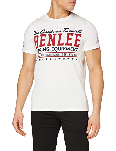 BENLEE Rocky Marciano Herren Champions T-Shirt, Off White, L von BENLEE Rocky Marciano