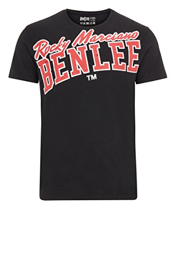 Benlee Herren T-Shirt Normale Passform Grosso Black M von BENLEE Rocky Marciano