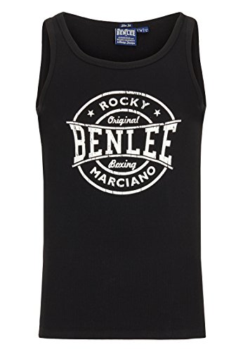 BENLEE Rocky Marciano Herren T-Shirt Trägerhemd Haymaker, Schwarz, XL von BENLEE Rocky Marciano