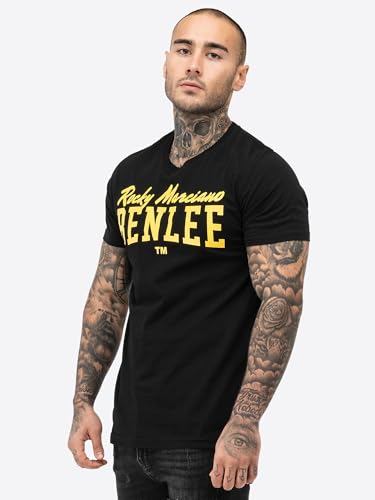 BENLEE Herren T-Shirt Normale Passform Logo Black M von BENLEE Rocky Marciano