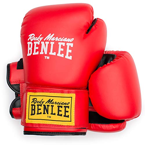 BENLEE Boxhandschuhe aus Artificial Leather Rodney Red/Black 06 oz von BENLEE