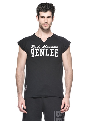 BENLEE Herren T-Shirt Normale Passform Edwards Black XXL von BENLEE