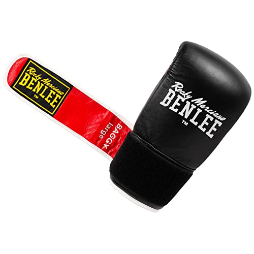 Benlee Boxhandschuhe aus Leder Baggy Black/Red M von BENLEE Rocky Marciano
