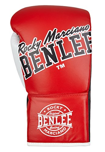 Benlee Rocky Marciano Unisex – Erwachsene Big BANG Leather Contest Gloves, Red, 08 oz R von BENLEE Rocky Marciano