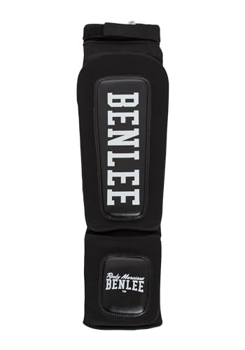 BENLEE Rocky Marciano Unisex – Erwachsene Flexy Woven Shin´n Step Guard, Black, L/XL von BENLEE Rocky Marciano