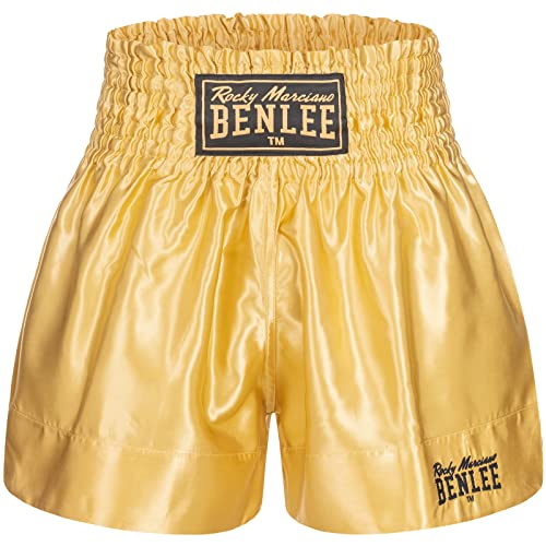 BENLEE Herren Thaibox-Hose Uni Thai Gold XL von BENLEE Rocky Marciano