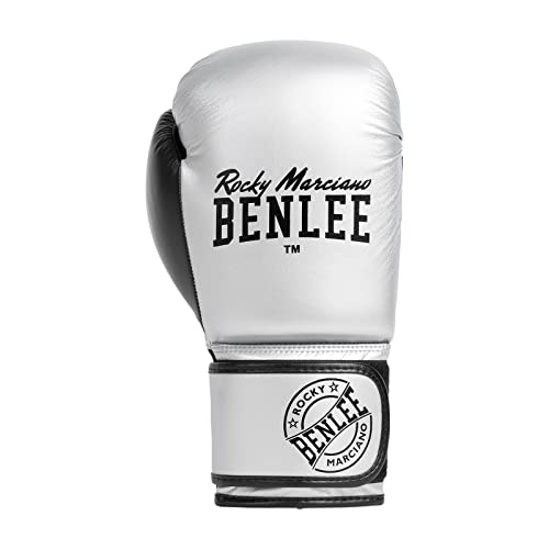 BENLEE Boxhandschuhe aus Kunstleder (1Paar) Carlos Silver/Black 14 oz von BENLEE Rocky Marciano