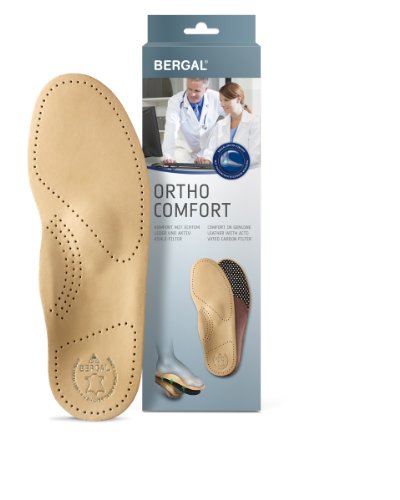 Bergal Ortho Comfort Orthopädische Einlagen aus Leder (38) von BERGAL