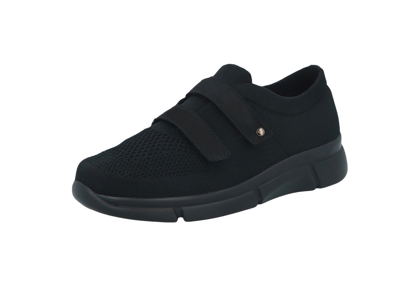 BERKEMANN Berkemann weiblich ComfortKnit Alinda Sneaker Text Klettschuh von BERKEMANN