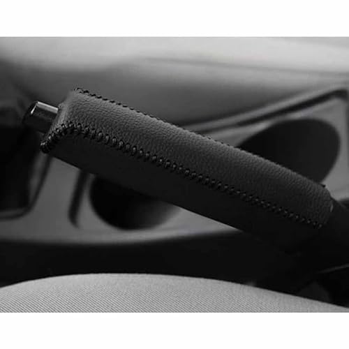 Auto Handbremse Abdeckung, für Audi A6 C7 2011–2018 Rutschfeste Universal Handbremse Griff Abdeckung Protector Handbremsgriff Schutzhülle,D von BEROZA