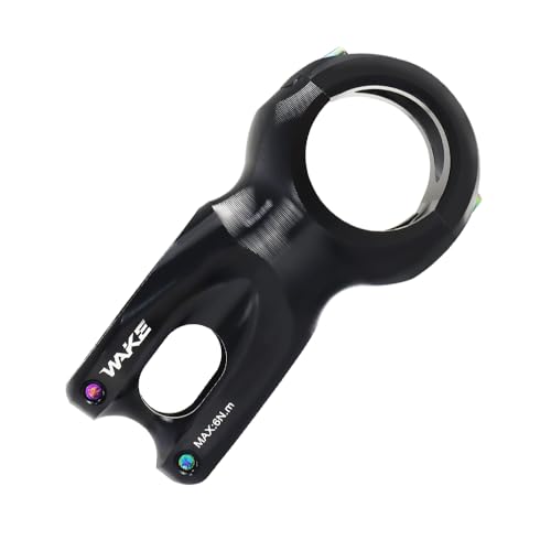 BESNIN Fahrrad Vorbau Schwarz MTB Vorbau Drop 10 Grad 31.8mm 45mm/60mm/70mm/80mm/90mm/100mm/110mm/120mm Mountainbike Vorbau Lenker Vorbau für Radsport Aluminium (Drop 10 Grad, 60mm) von BESNIN