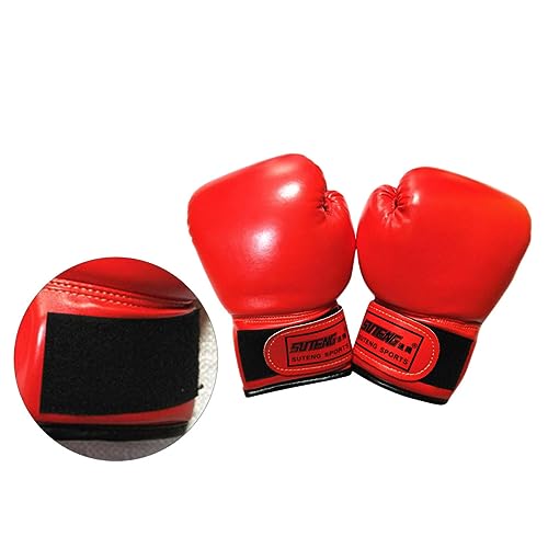 BESPORTBLE 1 Paar Box Trainingshandschuhe Boxhandschuhe Für Kinder Pu Handschuhe Kinder Boxhandschuhe von BESPORTBLE