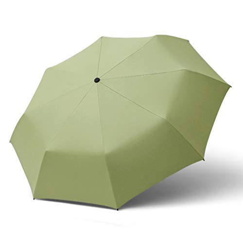 BESPORTBLE 1 Stück 3-Teiliger Faltschirm Sonnenregen Regenschirm mit Doppeltem Verwendungszweck Tragbarer Sonnenschirm UV-Schutzschirm von BESPORTBLE