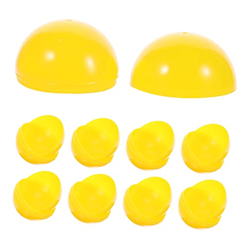 Bälle Für Tischspiele Pongbälle Kunststoff 20 Stück Event-Lotterie-Freiwurfball Aus Gelbem Pingpong-Kunststoff Tischtennisbälle Lotteriefüller von BESPORTBLE
