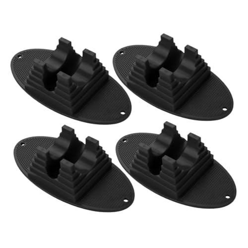 BESPORTBLE 4 Stück Roller-Parkst änder Scooter Ständerhalter Unterstützung für Rollerträger Scooter zubehör Roller Radständer und Roller Scooter-Rack Roller-Parkplatz Plastik Black von BESPORTBLE