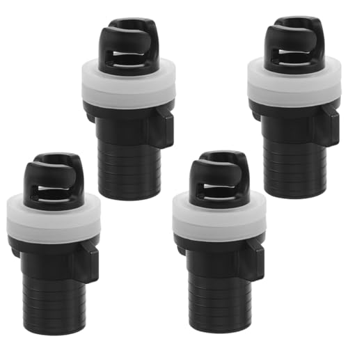 BESPORTBLE 4 Teiliger Ventiladapter Kajak Board Inflator Adapter Aufblasbarer Adapterstecker Bootsfußpumpe Paddleboard Luftpumpen Paddleboard Zubehör Paddleboard Fußpumpe Schwarzer BESPORTBLE 4 Teiliger Ventiladapter Kajak Board Inflator Adapter Aufblasbarer Adapterstecker Bootsfußpumpe Paddleboard Luftpumpen Paddleboard Zubehör Paddleboard Fußpumpe Schwarzer von BESPORTBLE