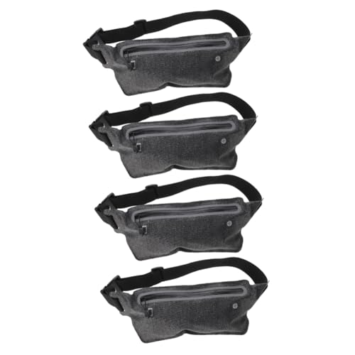 BESPORTBLE 4Er Pack Ultradünne Lauf Hüfttasche Tragbare Hüfttasche Outdoor Hüfttasche Laufgürtel Für Frauen Kausale Lauftasche Lauftaschen Für Männer Hüfttasche Hüfttasche Für Sport von BESPORTBLE