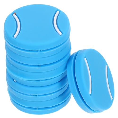 BESPORTBLE 6 Stück Teiliges Silikon Tennis Dämpfer Vibrationsdämpfer für Tennisschläger Stoßabsorbierend Leicht Kompakt Armschmerzen für Anfänger und Profis von BESPORTBLE