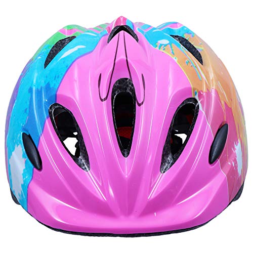 BESPORTBLE Fahrradhelm Kinder Skaterhelm Verstellbarer Fahrschutzhelm Robuster Scooter Helm für BMX Fahrrad Roller Skateboard Kopfbedeckung, 49-59CM von BESPORTBLE
