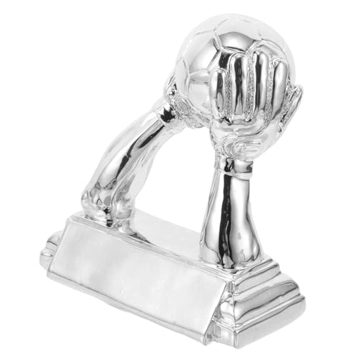 BESPORTBLE Fußball Handschuh Trophäe Resin Torwart Auszeichnung Kompakt und Leicht für Bürodekoration und Fan Professionelles Design Symbol für und von BESPORTBLE